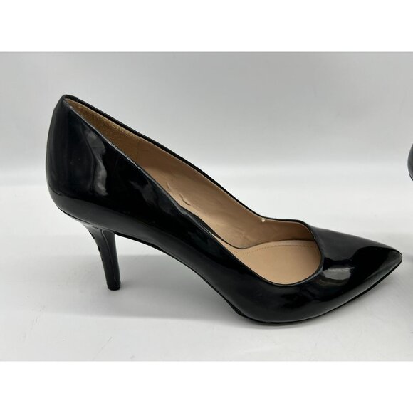 BCBGeneration Patent Leather Pointed Toe Heels Pumps Womens Size 9.5M Black - Picture 8 of 15